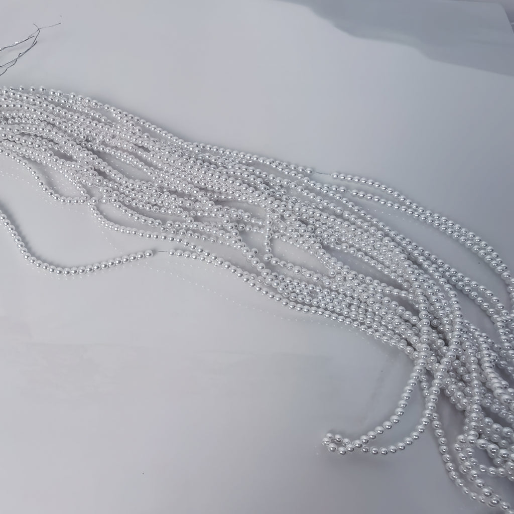(L018)Glass Pearls to make bracelets, necklaces, phone charms, and keychains