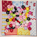 (L072) Acrylic Beads Button-shaped 12mm DIY Accessories Ornament
