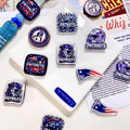 (L055) Acrylic Cartoon Football Team Through-hole Beading Supplies Beads