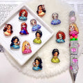 (L059) Acrylic Cartoon Princess Through-hole Beading Supplies Beads