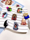 (L038) Acrylic Cartoon Through-hole Beading Supplies Beads