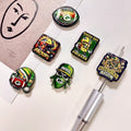 (L057) Acrylic Cartoon Football Team Through-hole Beading Supplies Beads