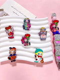 (L043) Acrylic Cartoon Through-hole Beading Supplies Beads