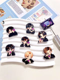 (L044) Acrylic Cartoon Through-hole Beading Supplies Beads