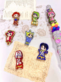 (L046) Acrylic Cartoon Through-hole Beading Supplies Beads