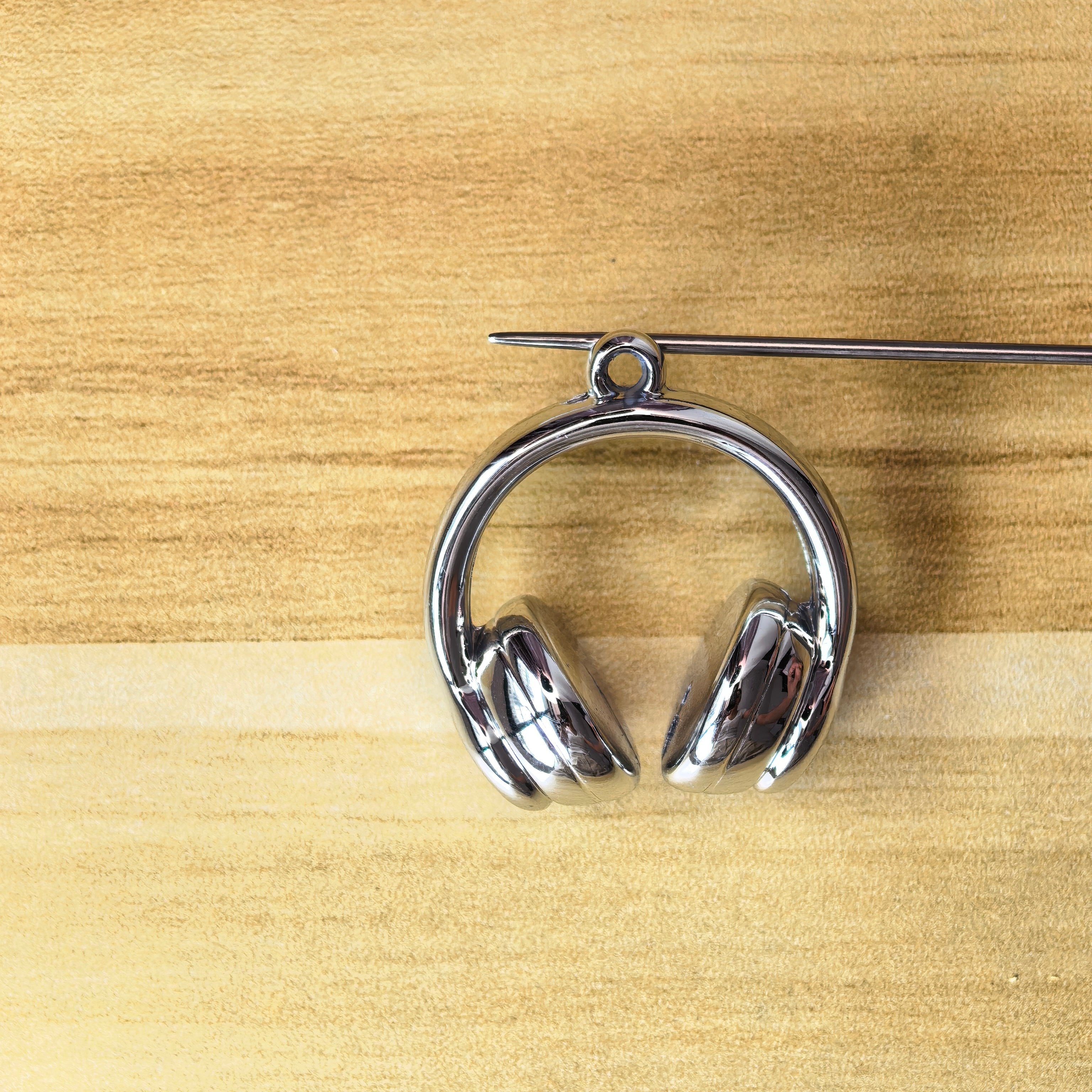 Silver Series Flowers Headphones Beads Squares Crowns