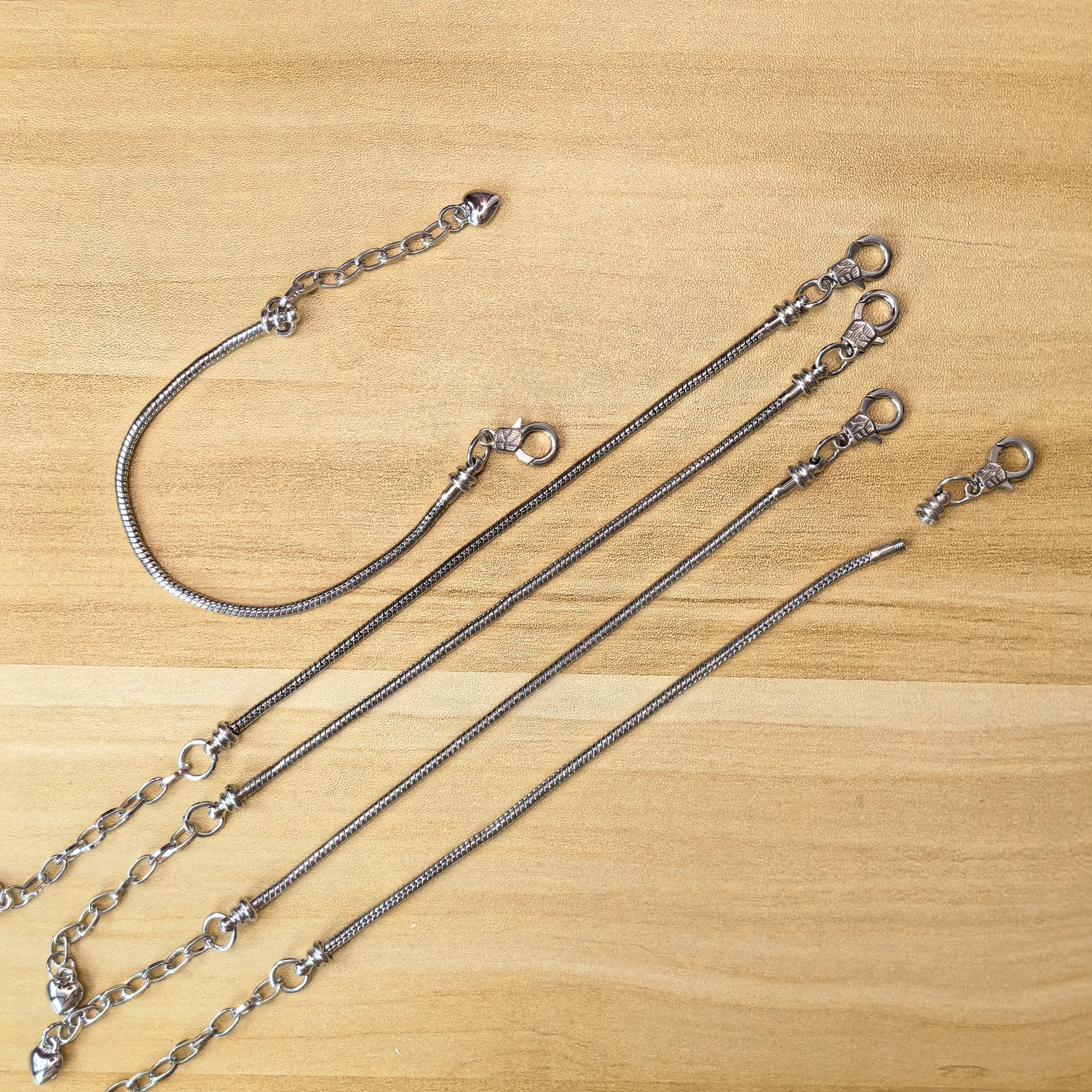 Bracelet Chain Keychain Accessories Snake-link chain Detachable DIY