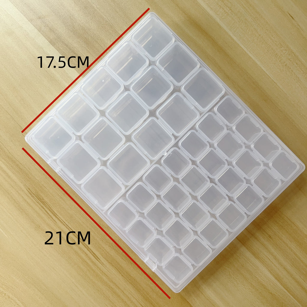 Organizer Storage Box (15+28 Small Boxes) with Separate Compartments for Individual Storage