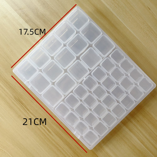 (L011)Organizer Storage Box (15+28 Small Boxes) with Separate Compartments for Individual Storage