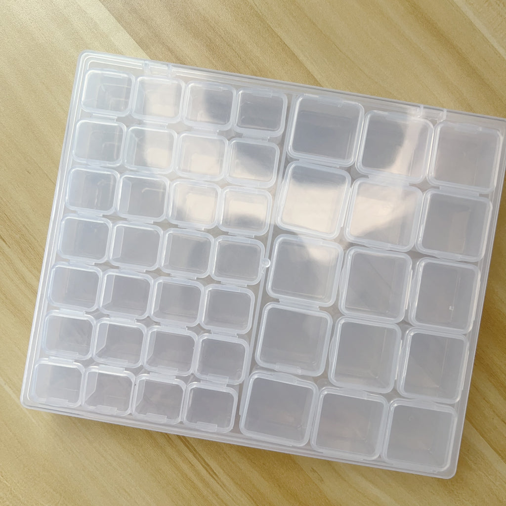 Organizer Storage Box (15+28 Small Boxes) with Separate Compartments for Individual Storage
