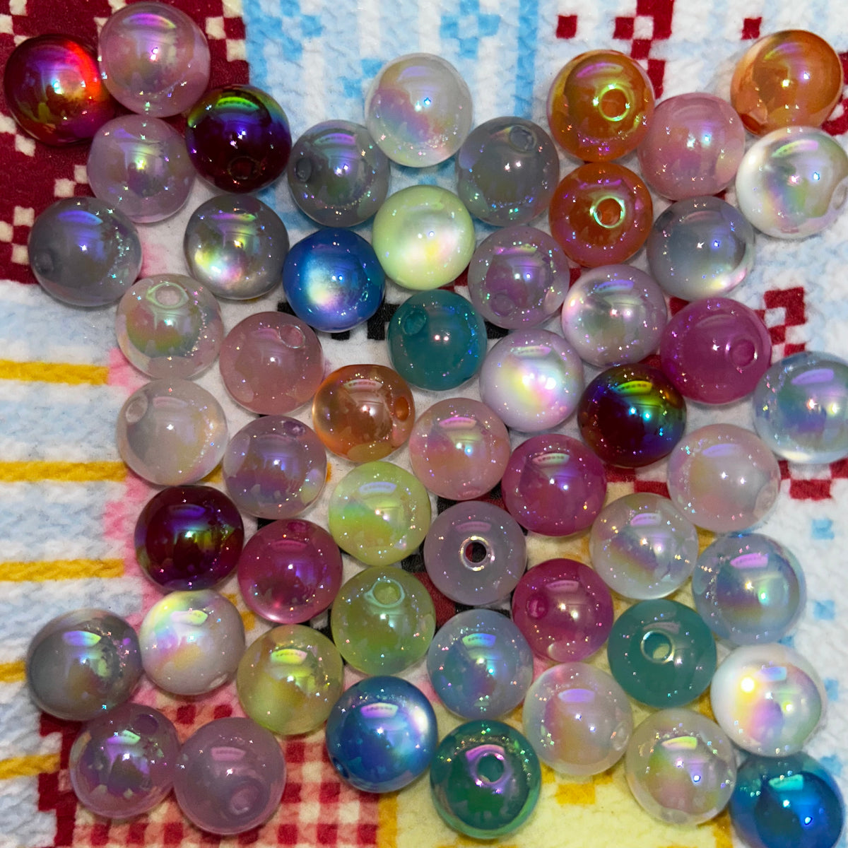 (L074) Resin Beads 14mm Cat's Eye Beads DIY Accessories Ornament