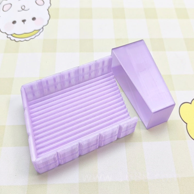 Fuse Beads Box DIY Tools Storage Box Distinguishing Bead Colors Length: 8 cm(T03)
