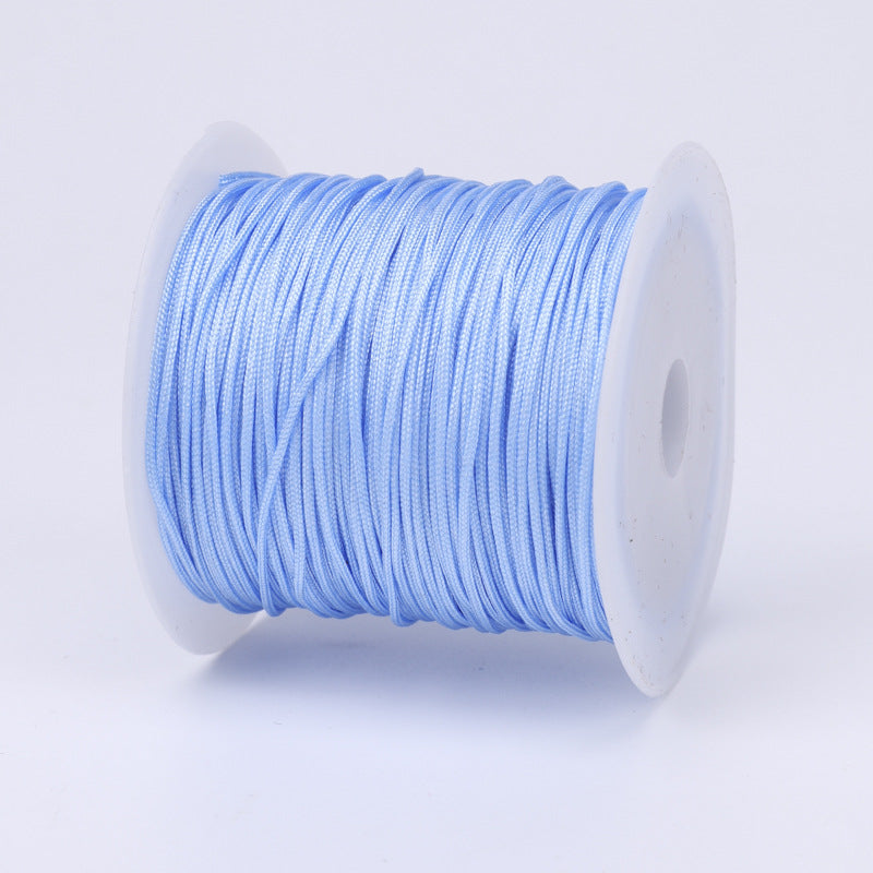 No. 72 Jade Cord Assorted Colors 20M Handmade DIY Supplies Braiding Cord Bracelets Necklaces Braided Bracelets