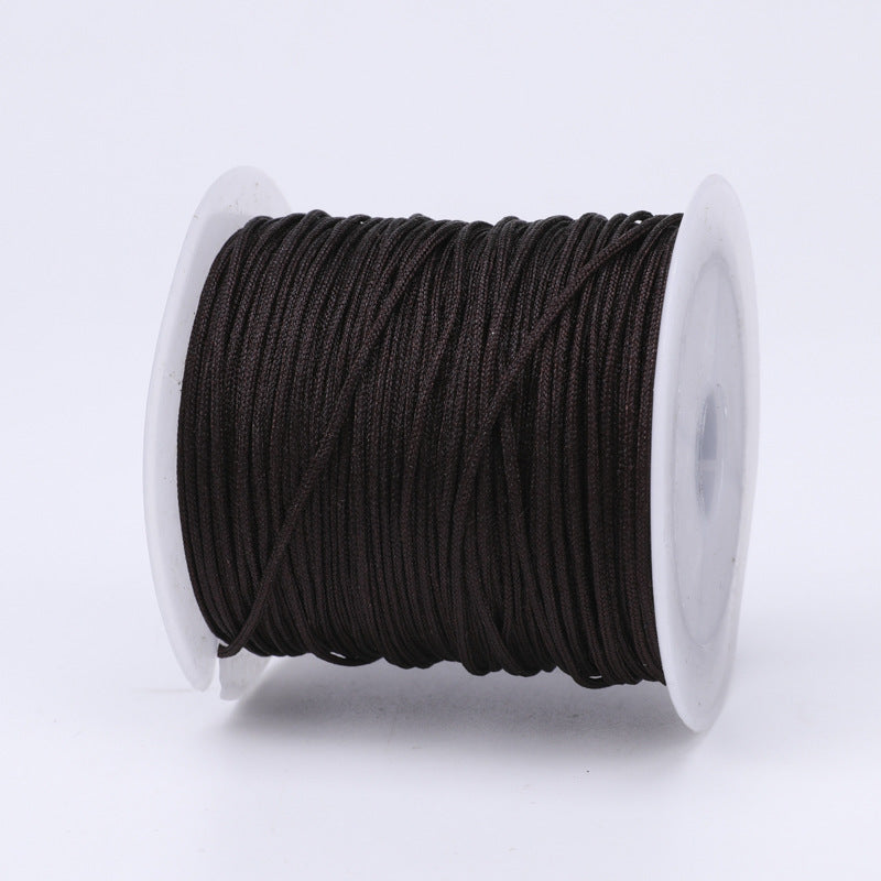 No. 72 Jade Cord Assorted Colors 20M Handmade DIY Supplies Braiding Cord Bracelets Necklaces Braided Bracelets