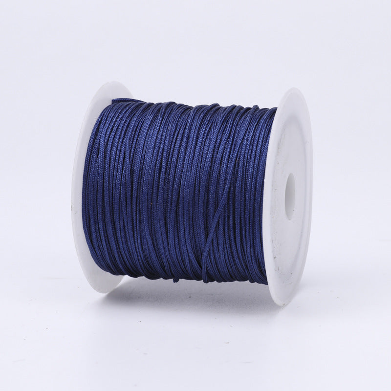 No. 72 Jade Cord Assorted Colors 20M Handmade DIY Supplies Braiding Cord Bracelets Necklaces Braided Bracelets