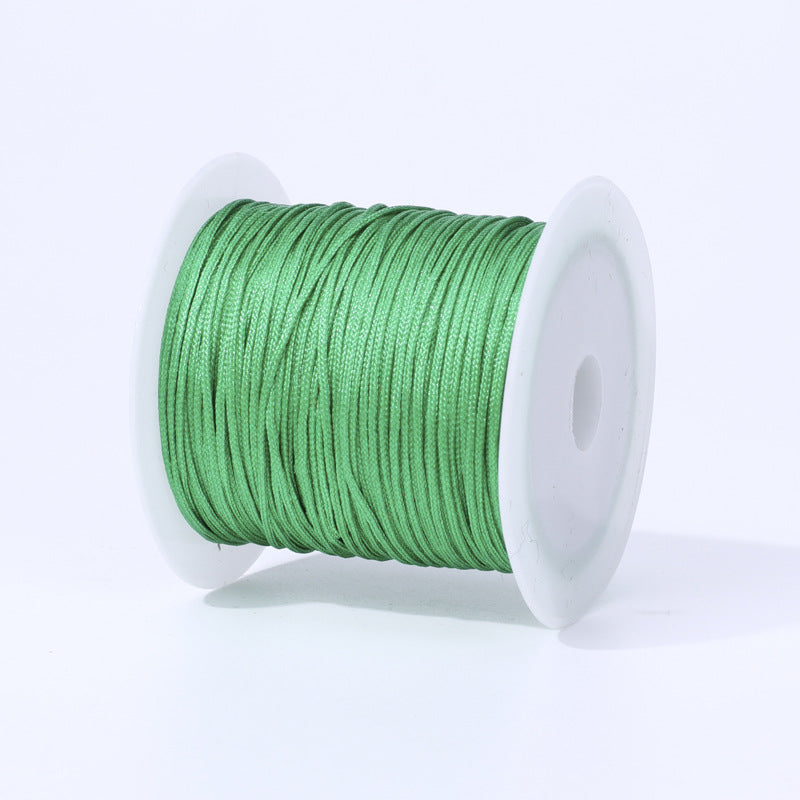 No. 72 Jade Cord Assorted Colors 20M Handmade DIY Supplies Braiding Cord Bracelets Necklaces Braided Bracelets