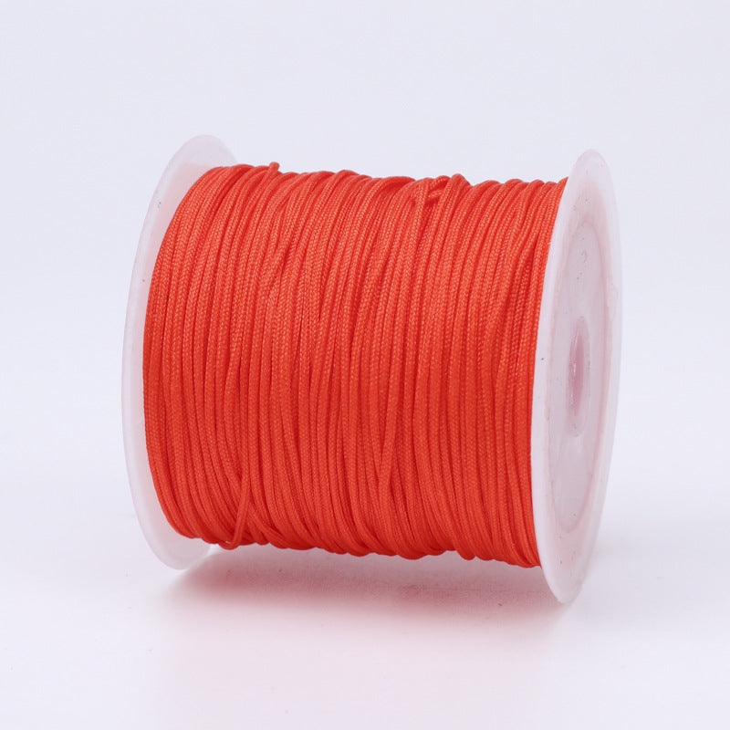 No. 72 Jade Cord Assorted Colors 20M Handmade DIY Supplies Braiding Cord Bracelets Necklaces Braided Bracelets