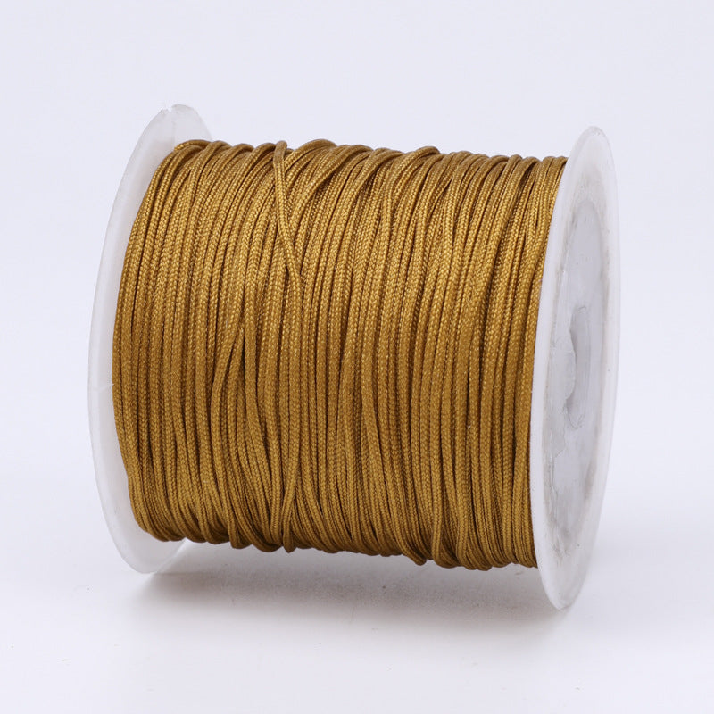 No. 72 Jade Cord Assorted Colors 20M Handmade DIY Supplies Braiding Cord Bracelets Necklaces Braided Bracelets
