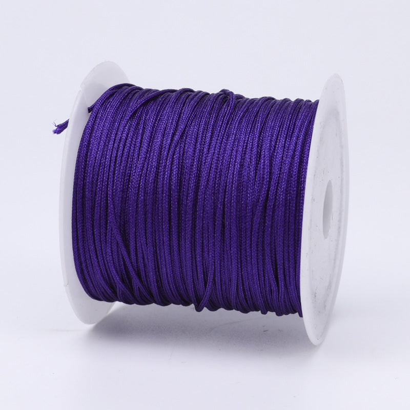 No. 72 Jade Cord Assorted Colors 20M Handmade DIY Supplies Braiding Cord Bracelets Necklaces Braided Bracelets