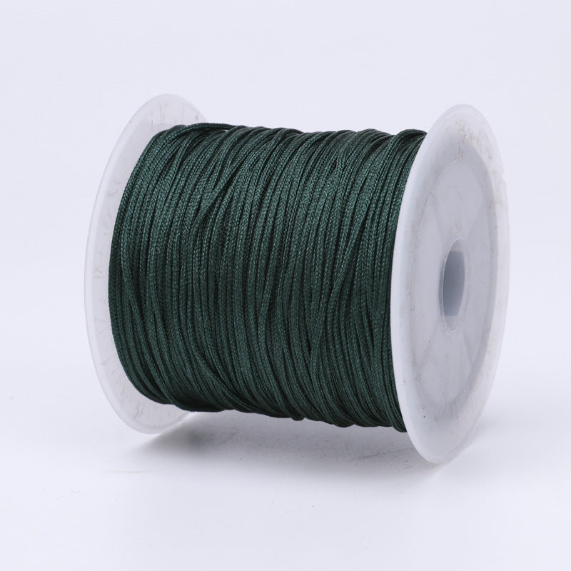 No. 72 Jade Cord Assorted Colors 20M Handmade DIY Supplies Braiding Cord Bracelets Necklaces Braided Bracelets
