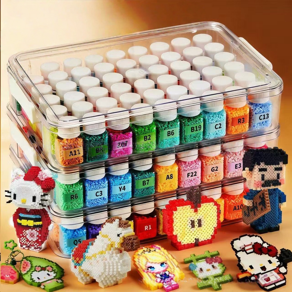 Fuse Beads 2.6mm （10g/bottle-A set 240g） School Arts and Crafts Supplies for Kids Toys Set