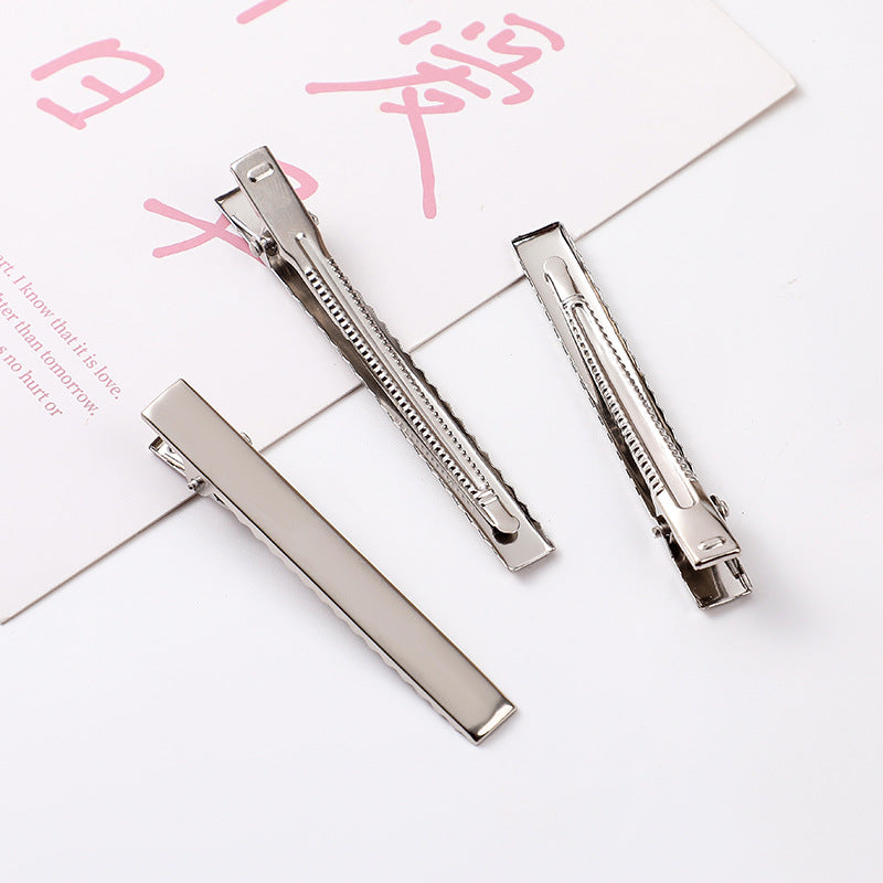 Rectangle Small Hair Clip DIY Basic Accessories Handmade Hair Clip Metallic Materials