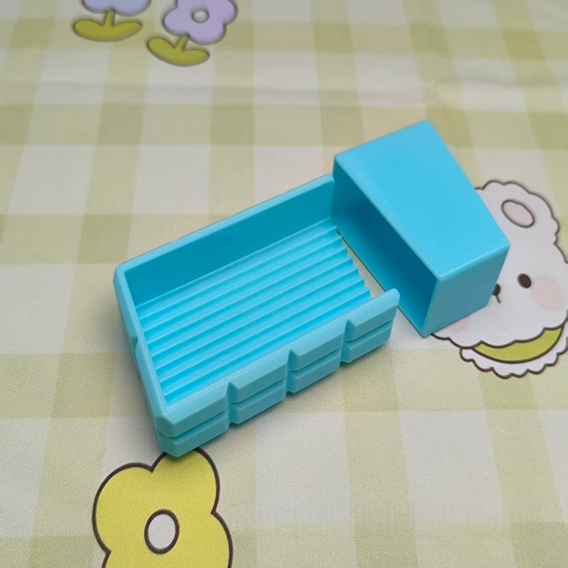 Fuse Beads Box DIY Tools Storage Box Distinguishing Bead Colors Length: 8 cm(T03)