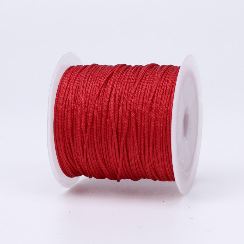 No. 72 Jade Cord Assorted Colors 20M Handmade DIY Supplies Braiding Cord Bracelets Necklaces Braided Bracelets