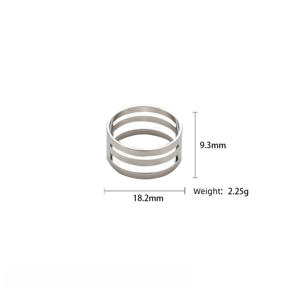 Stainless Steel Ring Bands, Open & Closed Jump Ring Beading Tool, Handmade DIY Jewelry Accessories