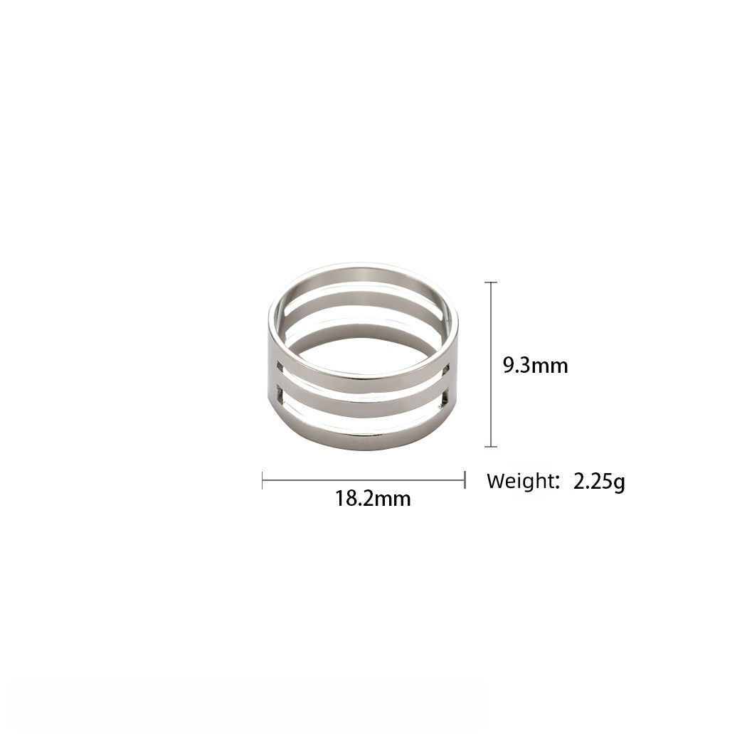 Stainless Steel Ring Bands, Open & Closed Jump Ring Beading Tool, Handmade DIY Jewelry Accessories