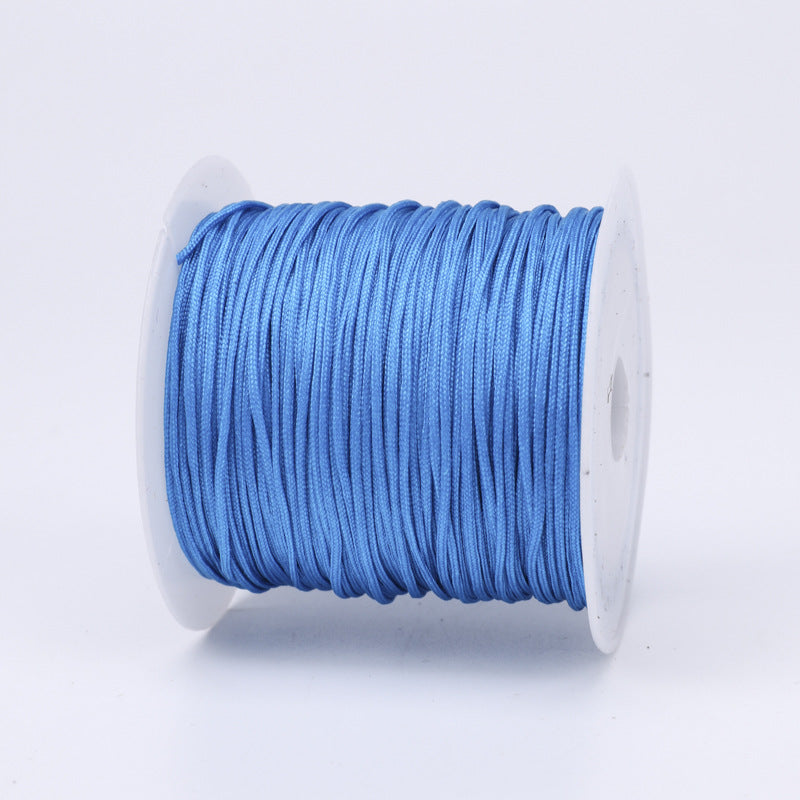 No. 72 Jade Cord Assorted Colors 20M Handmade DIY Supplies Braiding Cord Bracelets Necklaces Braided Bracelets