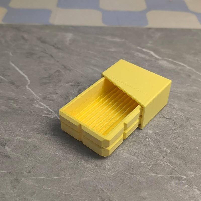 Fuse Beads Box DIY Tools Storage Box Distinguishing Bead Colors Length: 8 cm(T03)