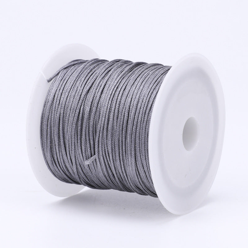 No. 72 Jade Cord Assorted Colors 20M Handmade DIY Supplies Braiding Cord Bracelets Necklaces Braided Bracelets