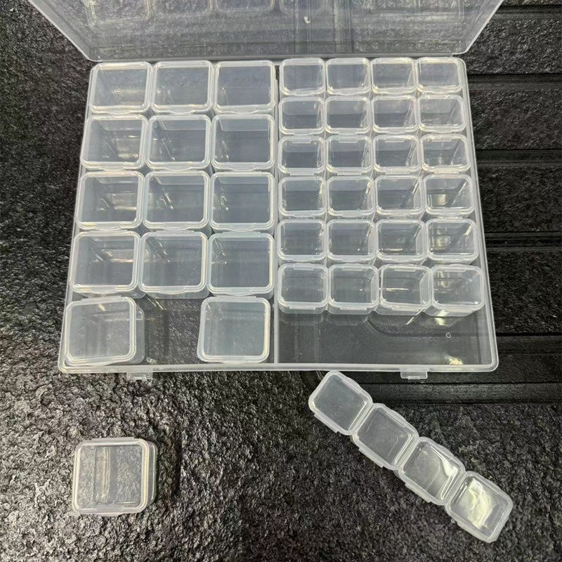 Organizer Storage Box (15+28 Small Boxes) with Separate Compartments for Individual Storage