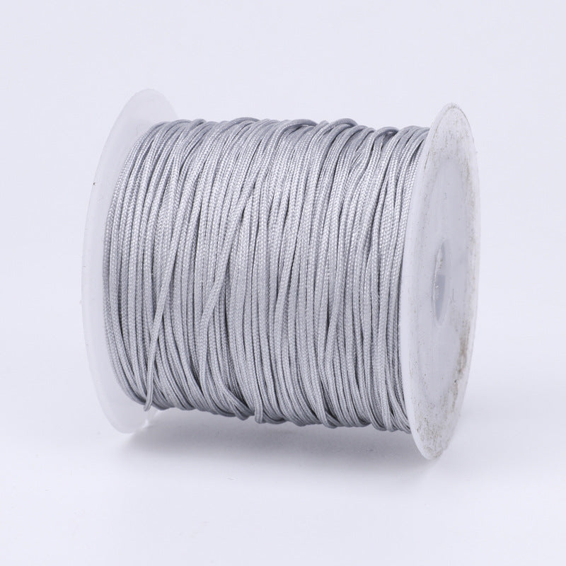 No. 72 Jade Cord Assorted Colors 20M Handmade DIY Supplies Braiding Cord Bracelets Necklaces Braided Bracelets