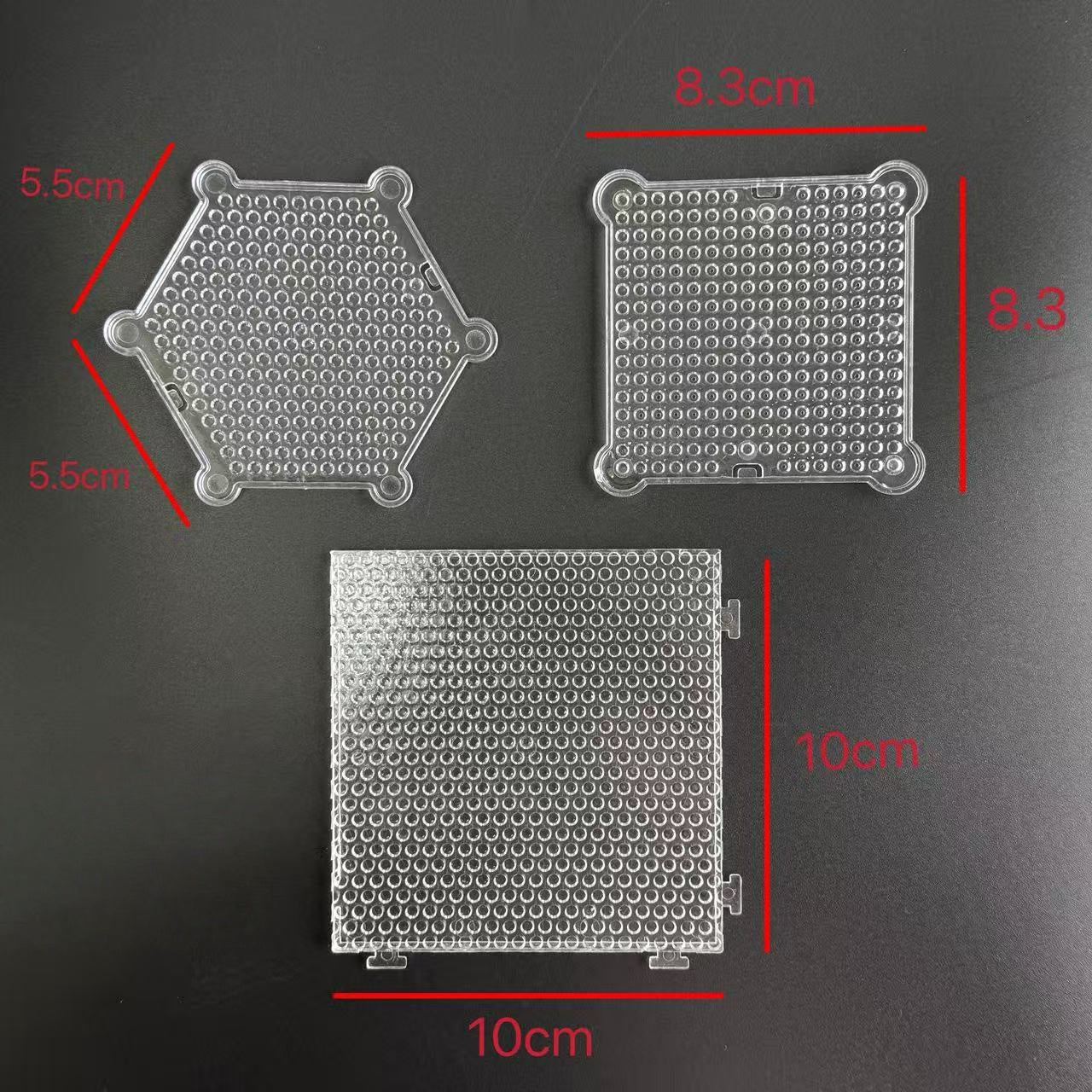 2.6 mm Fuse Beads Toolboard Professional Iron-on sheets Fusion beads Material kits(T04)