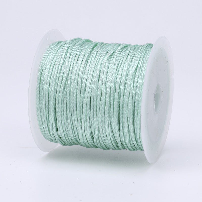 No. 72 Jade Cord Assorted Colors 20M Handmade DIY Supplies Braiding Cord Bracelets Necklaces Braided Bracelets