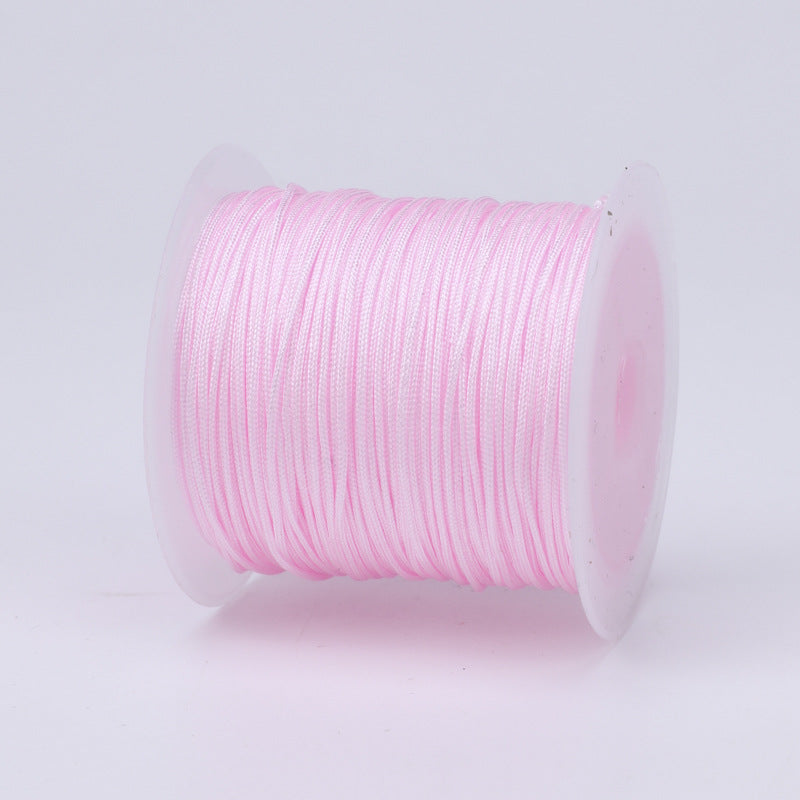 No. 72 Jade Cord Assorted Colors 20M Handmade DIY Supplies Braiding Cord Bracelets Necklaces Braided Bracelets