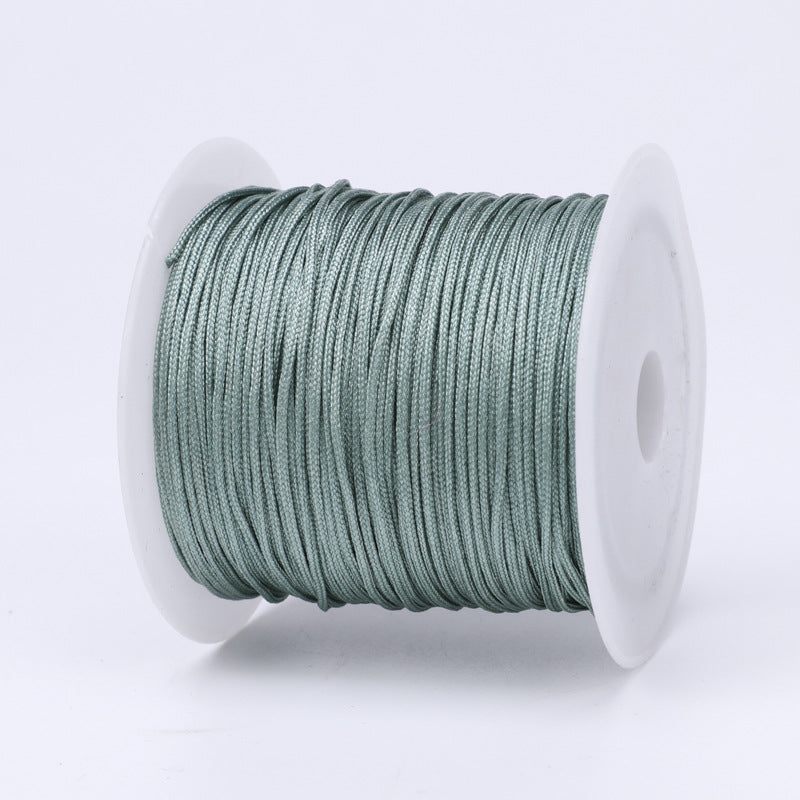 No. 72 Jade Cord Assorted Colors 20M Handmade DIY Supplies Braiding Cord Bracelets Necklaces Braided Bracelets