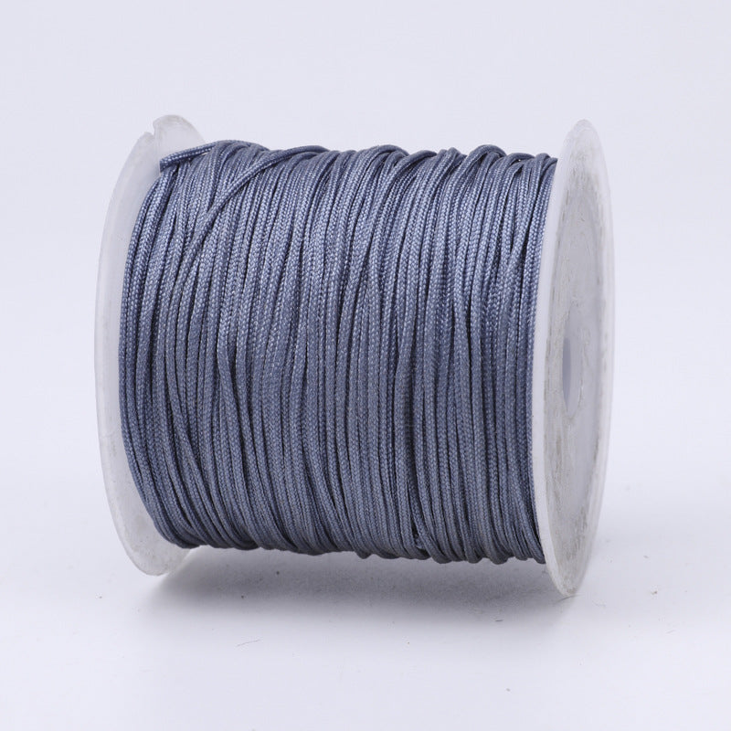 No. 72 Jade Cord Assorted Colors 20M Handmade DIY Supplies Braiding Cord Bracelets Necklaces Braided Bracelets