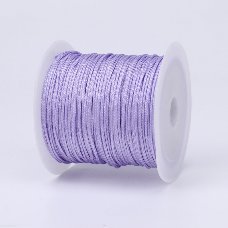 No. 72 Jade Cord Assorted Colors 20M Handmade DIY Supplies Braiding Cord Bracelets Necklaces Braided Bracelets