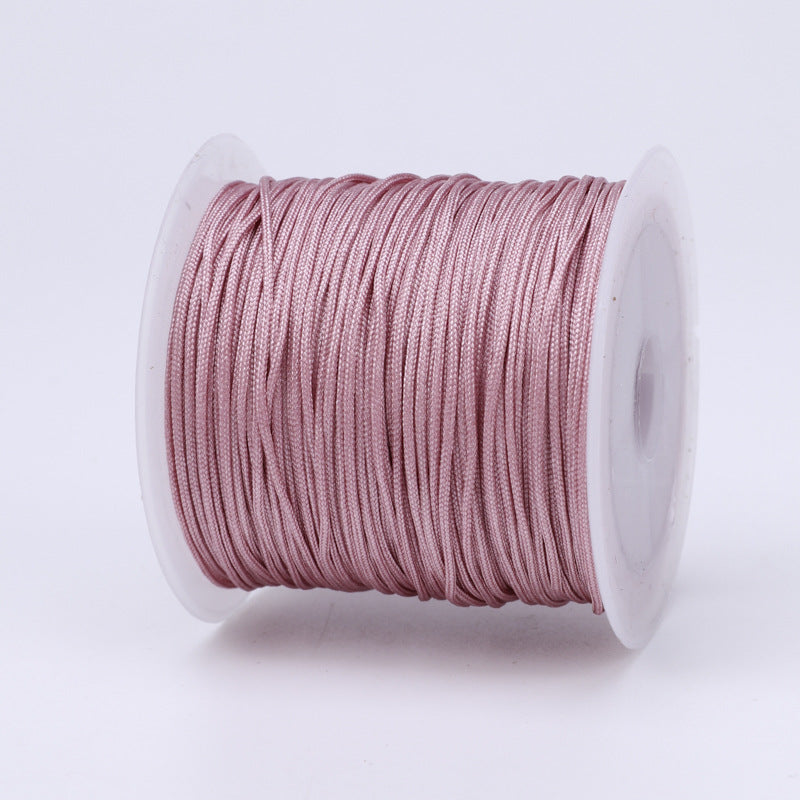 No. 72 Jade Cord Assorted Colors 20M Handmade DIY Supplies Braiding Cord Bracelets Necklaces Braided Bracelets