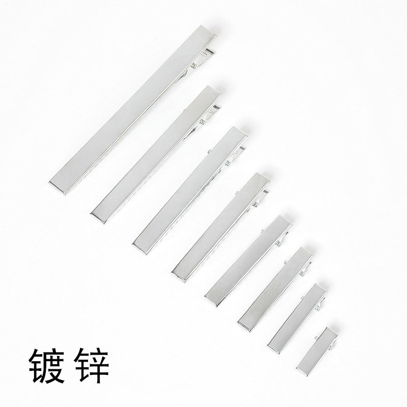 Rectangle Small Hair Clip DIY Basic Accessories Handmade Hair Clip Metallic Materials