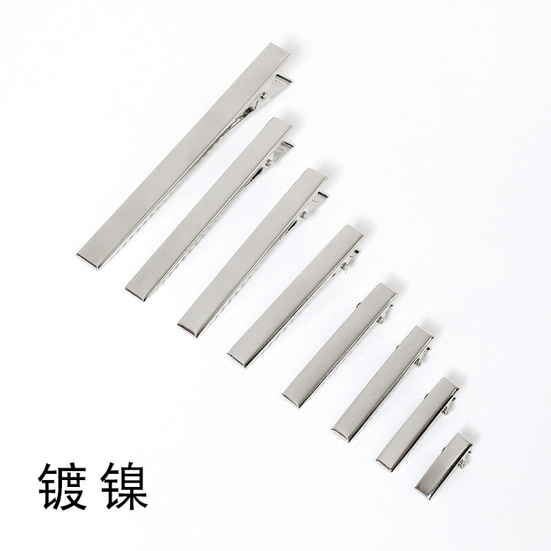 Rectangle Small Hair Clip DIY Basic Accessories Handmade Hair Clip Metallic Materials