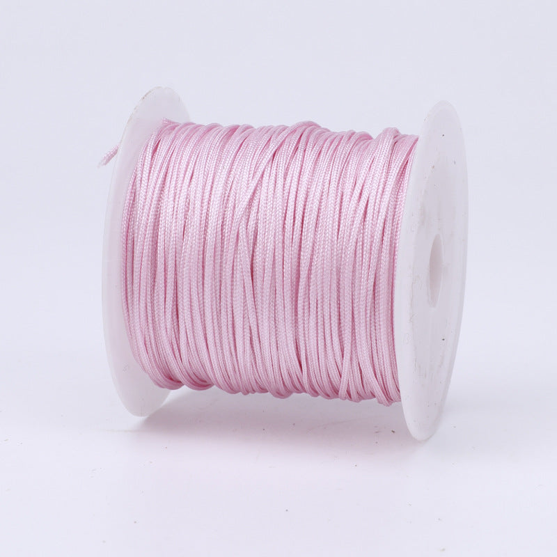 No. 72 Jade Cord Assorted Colors 20M Handmade DIY Supplies Braiding Cord Bracelets Necklaces Braided Bracelets
